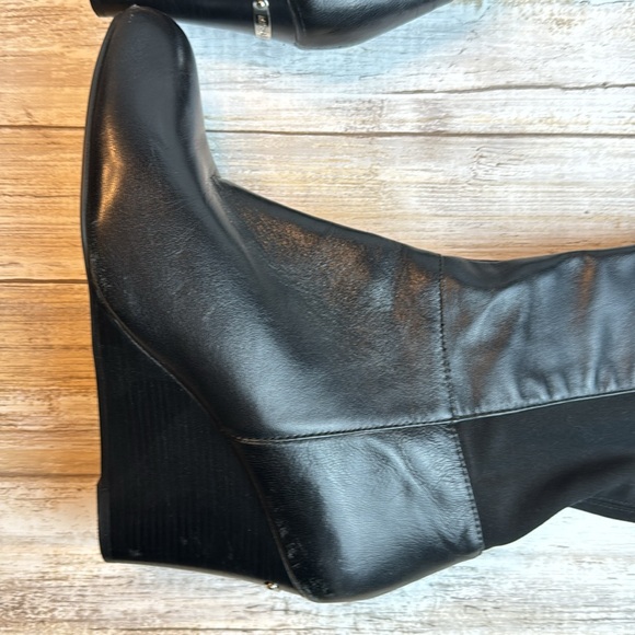 Michael Kors Black Heeled Boots - Picture 3 of 14